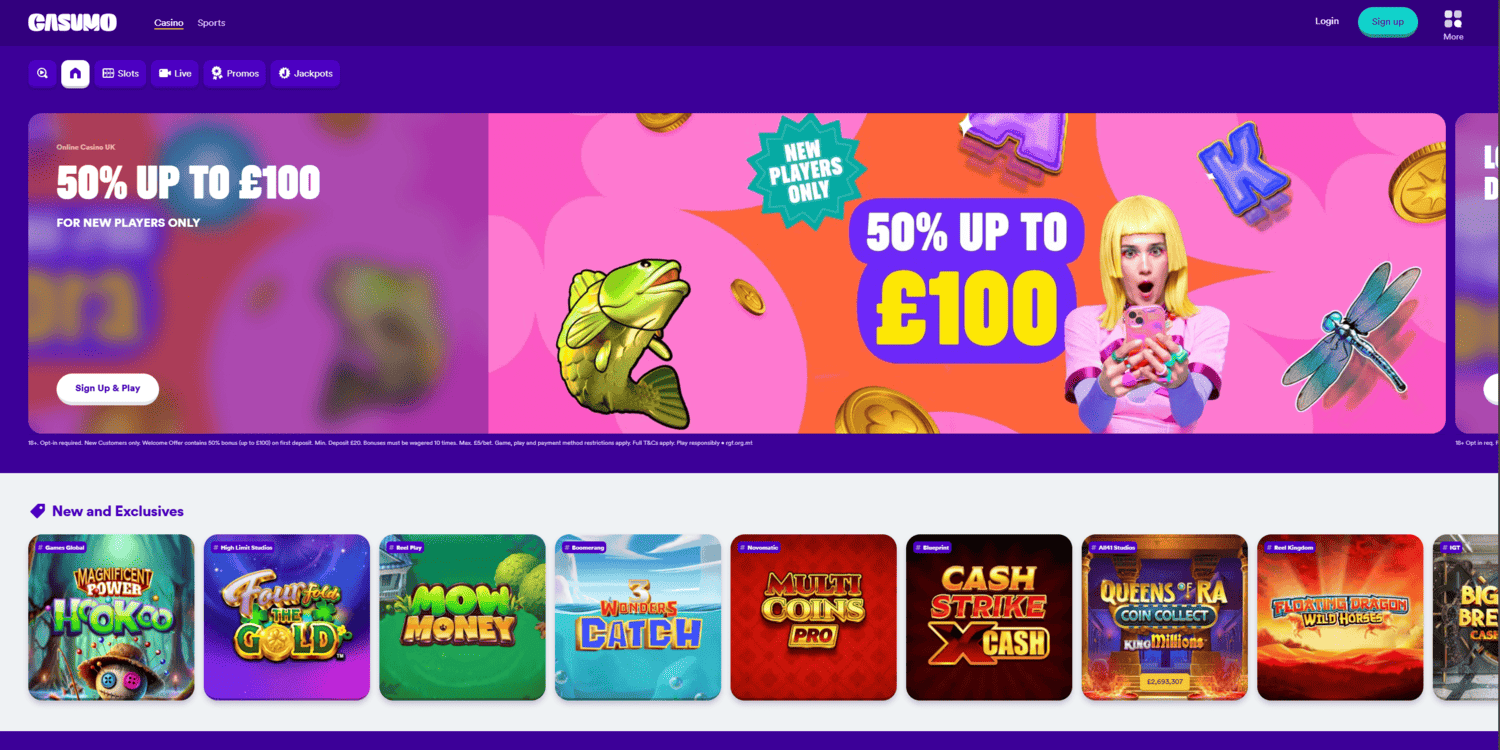 Casumo New Casino