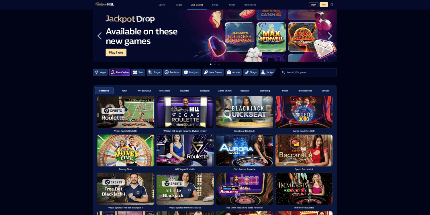William Hill New Casino